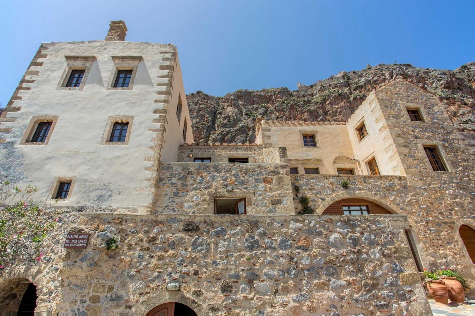 Pablito House-Seaview Monemvasia Nests Extérieur photo