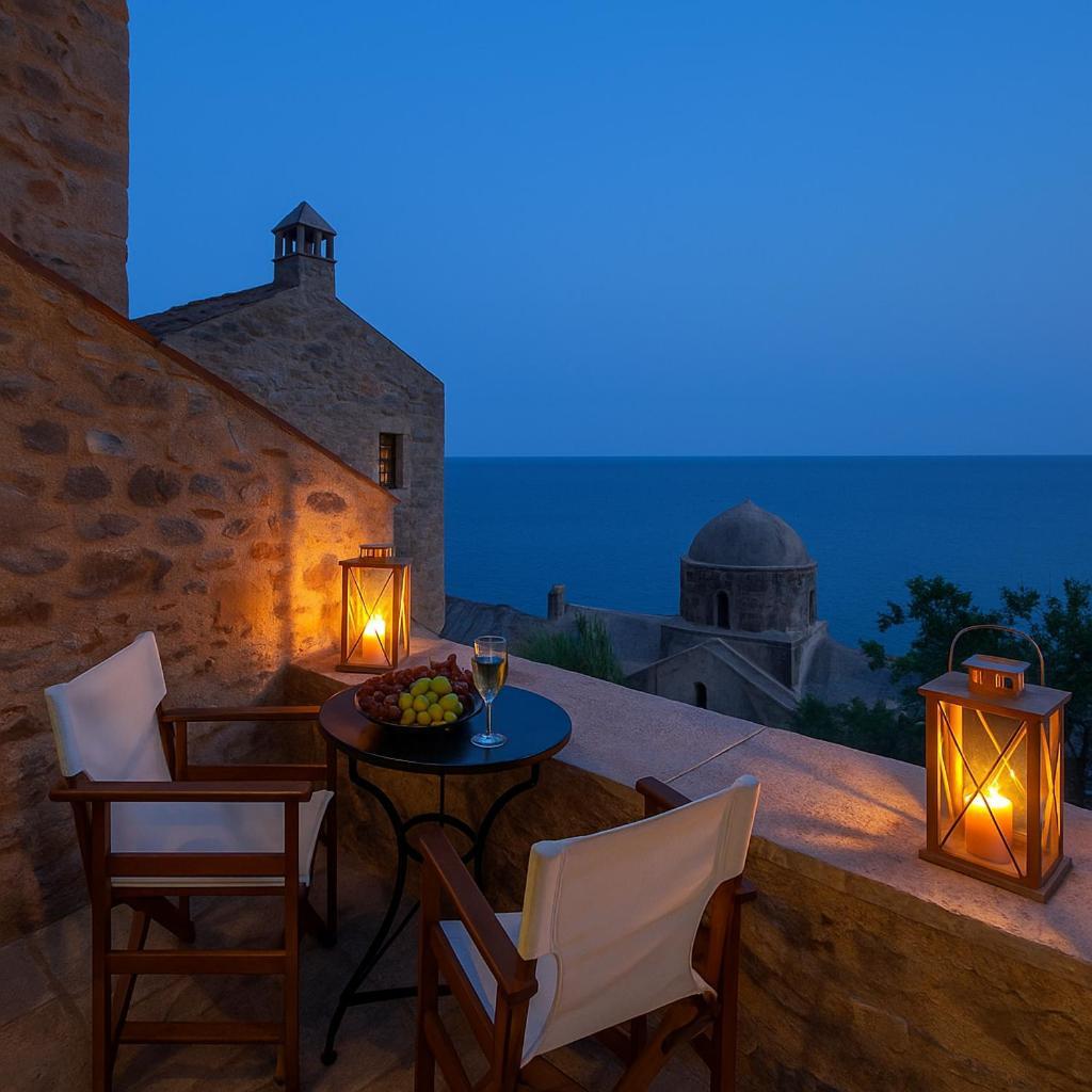 Pablito House-Seaview Monemvasia Nests Extérieur photo